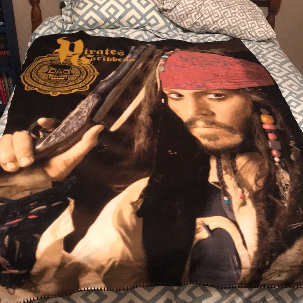 Jack Sparrow Throw Blanket